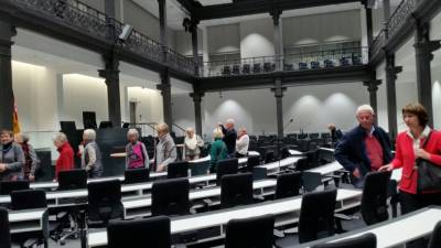 Besuch im Niederschischen Landtag-Hannover am 07.12.2017 - 