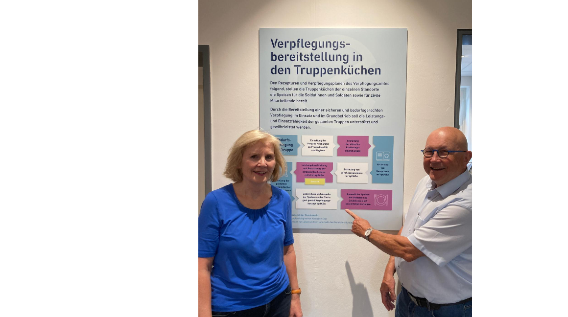 Besuch beim Verpflegungsamt der der Bundeswehr in Oldenburg