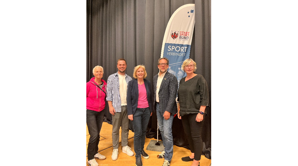 Podiumsdiskussion zur OB Wahl vom Stadtsportbund